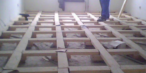 Как да сложим и да си осигурим лаговете за бетонния под